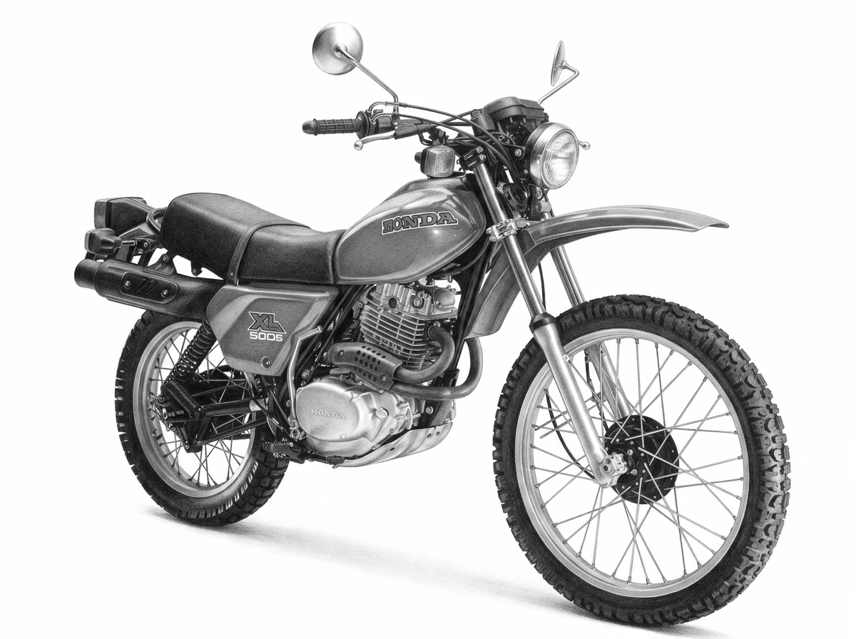1979 - 1981 Honda XL 500S